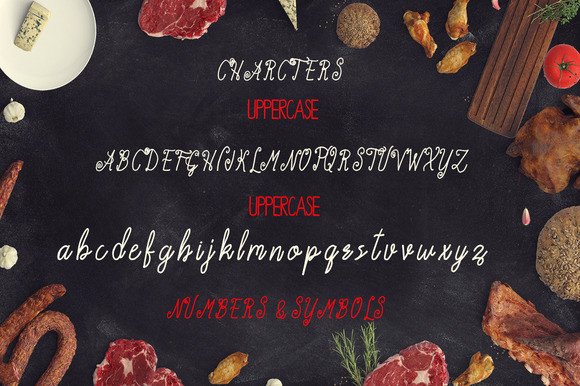 Acarita Font - Preview 4