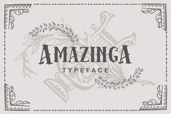 Amazinga Font - Preview 2