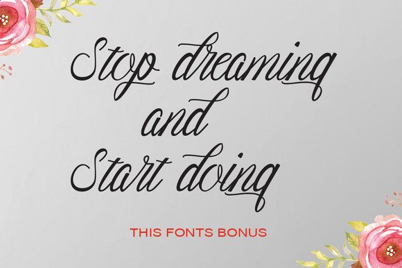 Ambarella Font - Preview 4