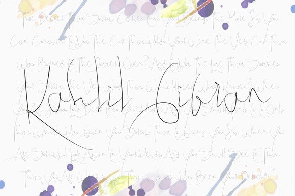 Ashley Jarrow Font - Preview 1