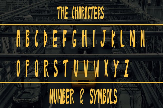 Ascaprol Font - Preview 3