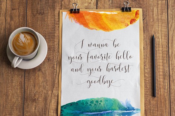Beautylove Font - Preview 2