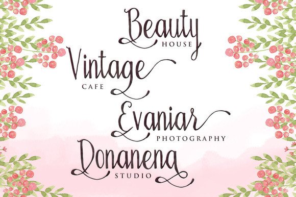 Bellanie Font - Preview 1