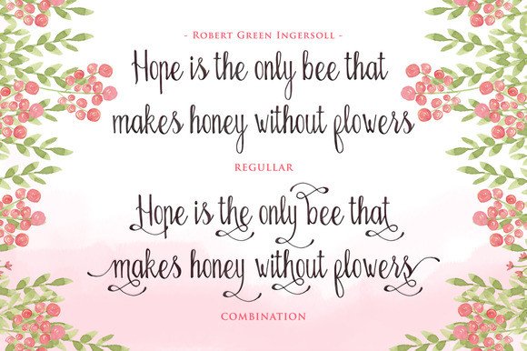 Bellanie Font - Preview 2