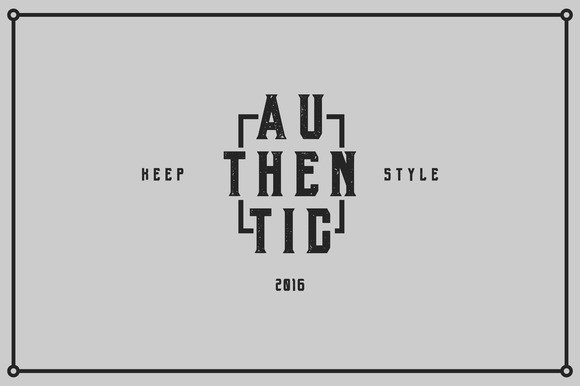 Black Mask Font - Preview 2