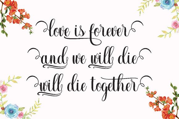 Bluebonnet Font - Preview 2