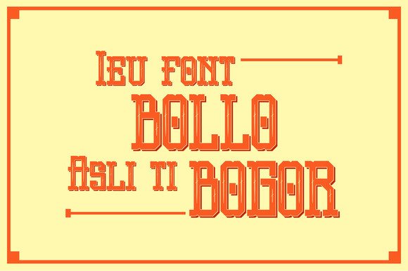 Bollo Font - Preview 2