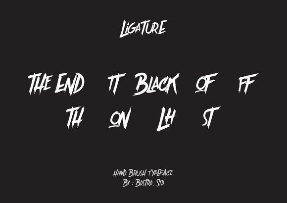 Brother in Crime Font - Preview 4