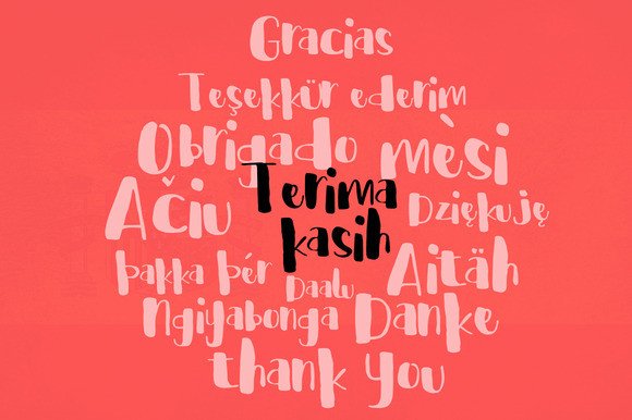Chocolava Font PNG with transparent background - Preview 3