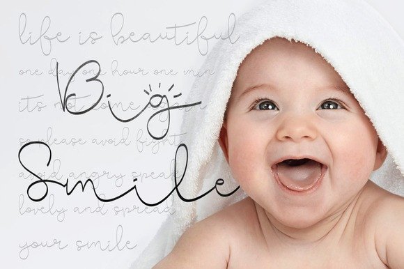Cute Baby Font - Preview 4