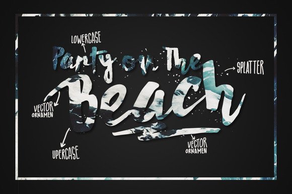 Damn Right Font PNG with transparent background - Preview 2