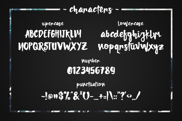 Damn Right Font PNG with transparent background - Preview 3