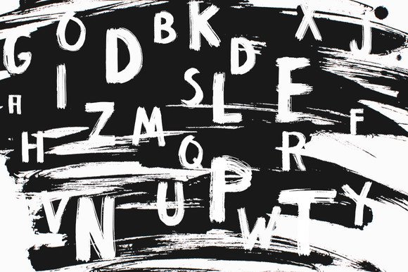 December Brush Font - Preview 3