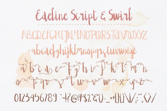 Edeline Font - Preview 1