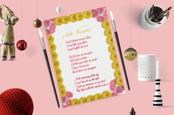 Embrolet Font - Preview 3