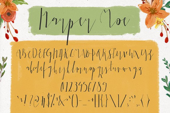 Harper Moe Font - Preview 5