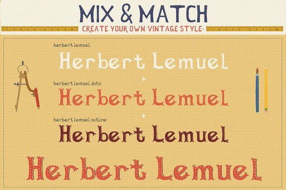 Herbert Lemuel Font - Preview 6