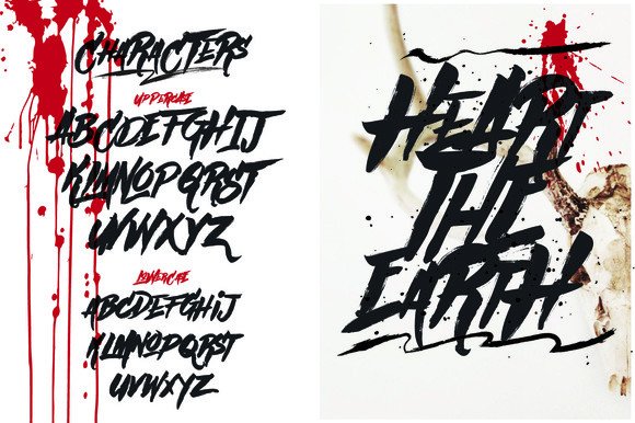 Horror Joys Font - Preview 2