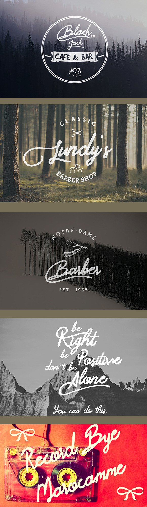 La Rose Font font preview - 2
