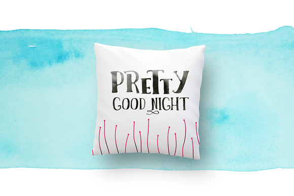 Letter Girls Font PNG with transparent background - Preview 2