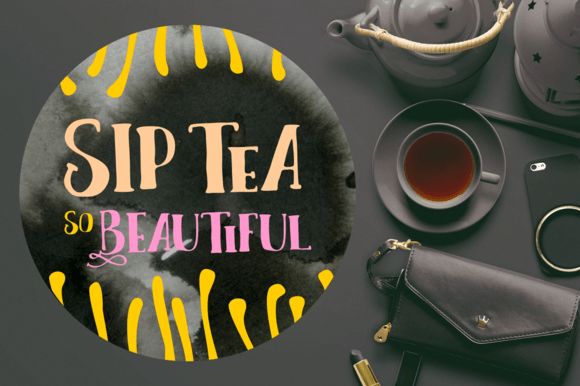 Letter Girls Font PNG with transparent background - Preview 3
