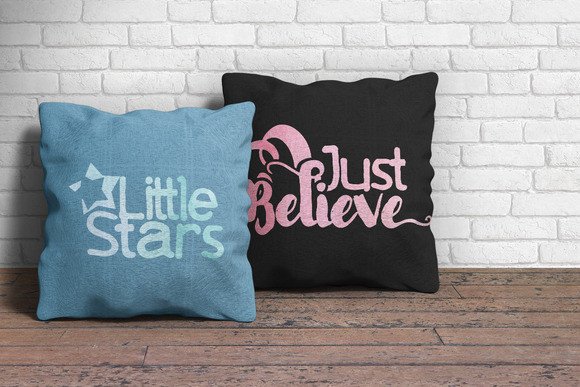 Little Stars Brush Font PNG with transparent background - Preview 5