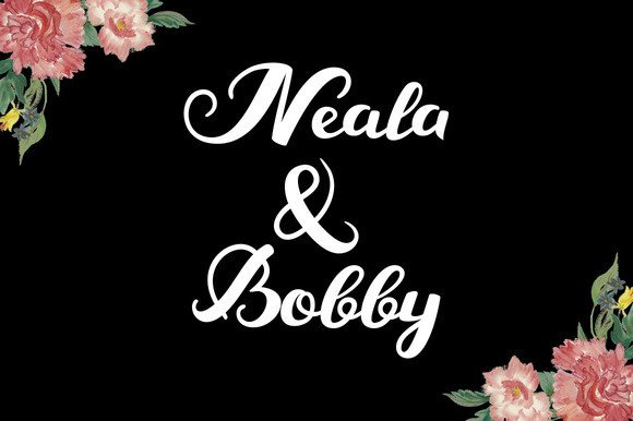 Marisa Font PNG with transparent background - Preview 3