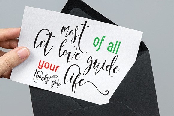 Master Faith Font PNG with transparent background - Preview 3