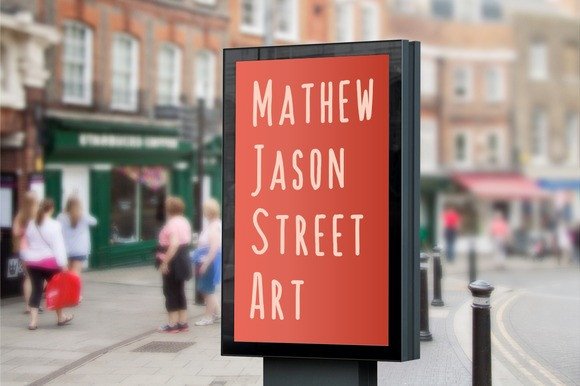 Matthew Jason Font PNG with transparent background - Preview 3
