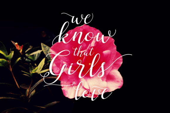 Milagros Font PNG with transparent background - Preview 2