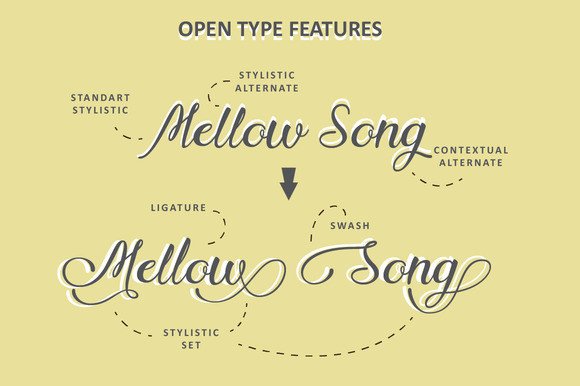 Nadhine Font font preview - 2