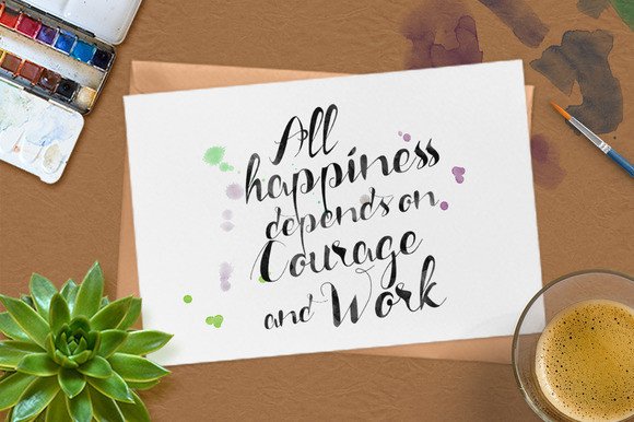 Nafeeza Font PNG with transparent background - Preview 2
