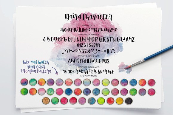 Naira Font PNG with transparent background - Preview 5