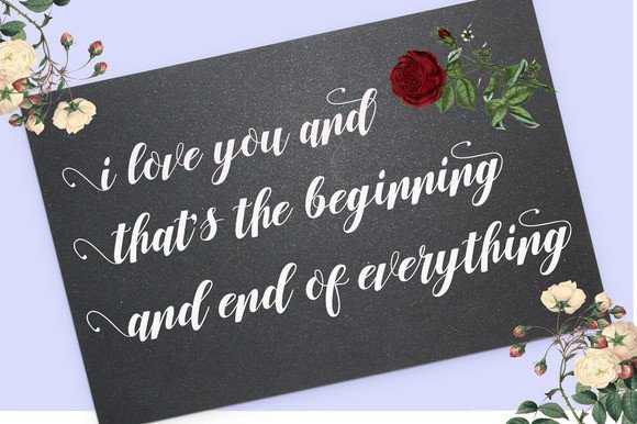 Nurrillia Font PNG with transparent background - Preview 1
