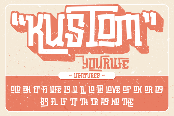 Oldstar Font font preview - 4