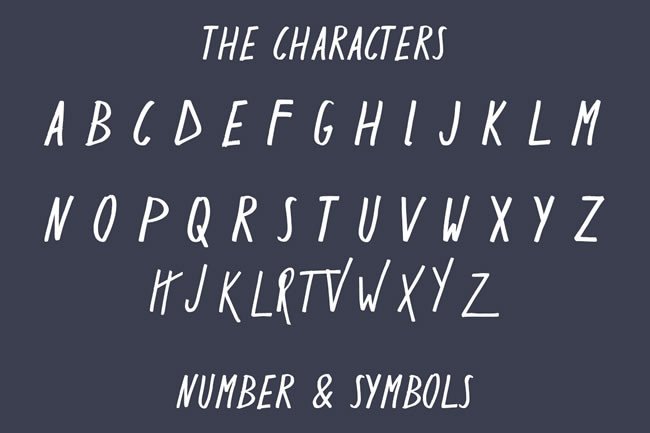 Ractet Font PNG with transparent background - Preview 2