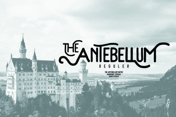 Antebellum Font - Preview 1