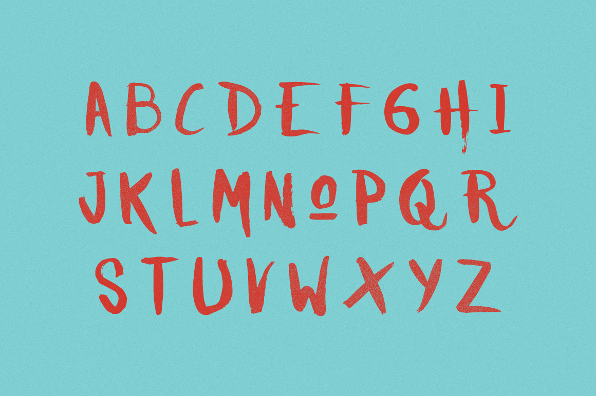 Akuma Font - Preview 1