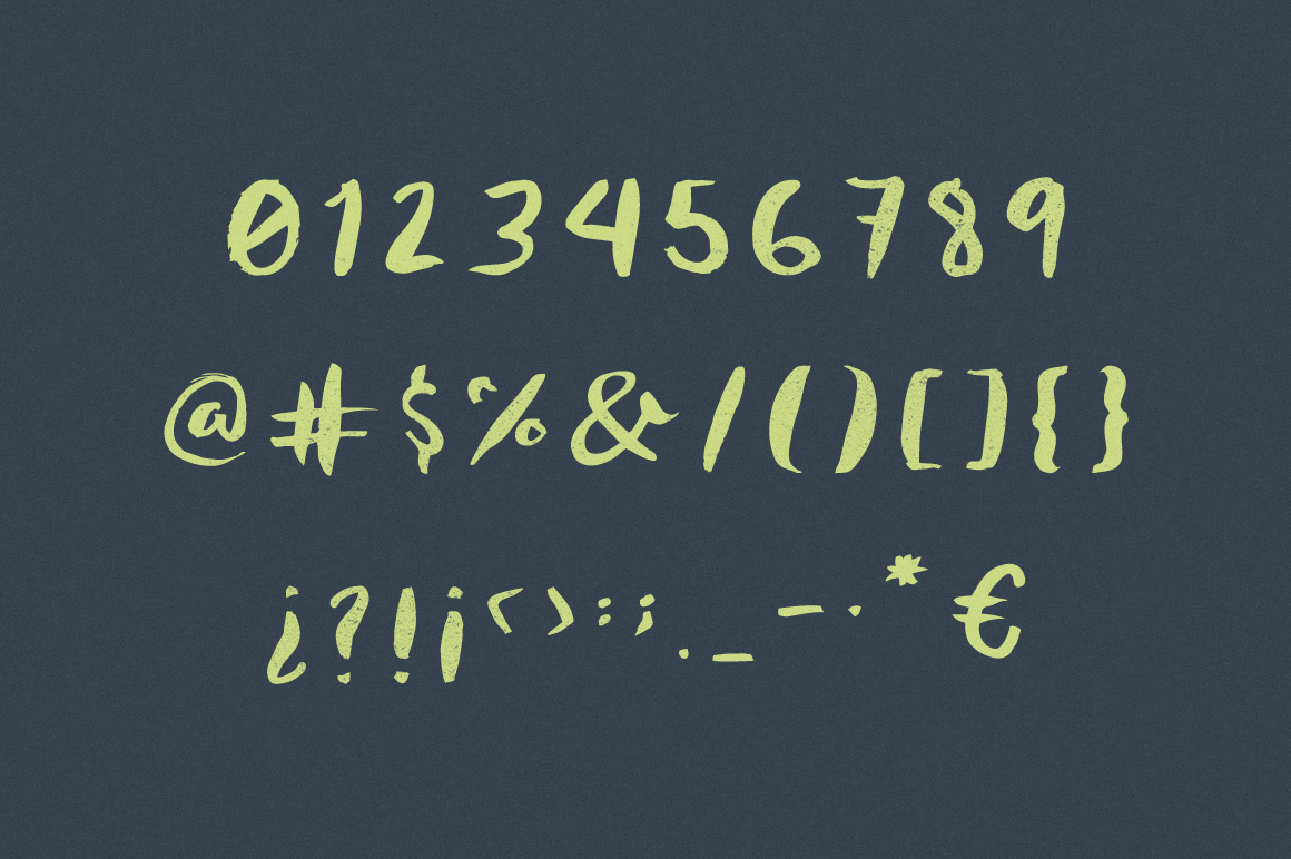 Akuma Font - Preview 2