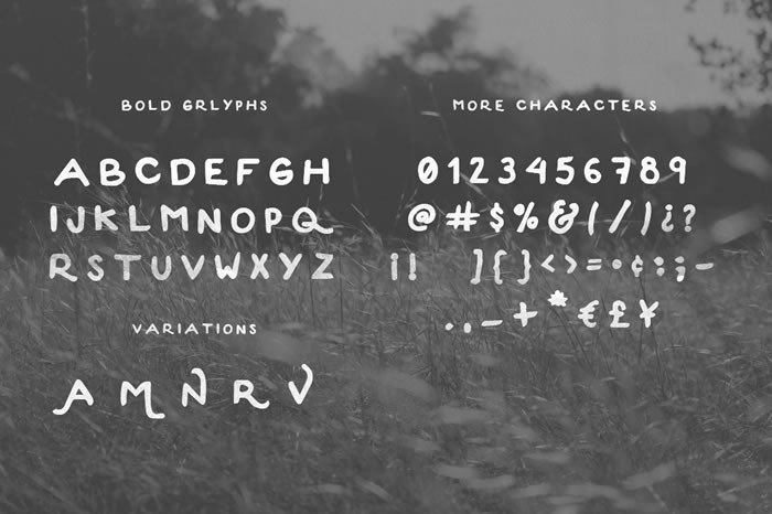 Convoy Font PNG with transparent background - Preview 4