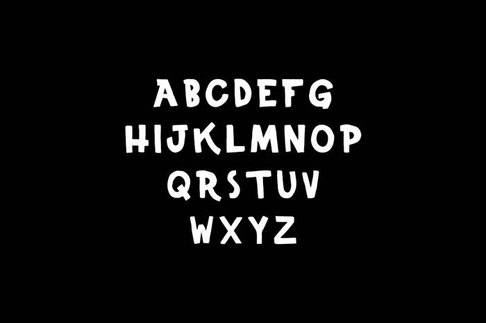 Giant Font - Preview 1