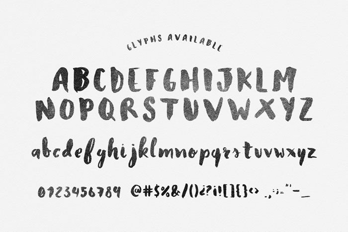 Heather Font - Preview 1