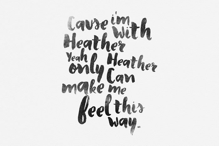 Heather Font - Preview 2
