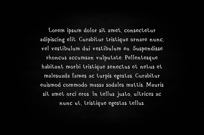 Lorem Ipsum Font font preview - 3