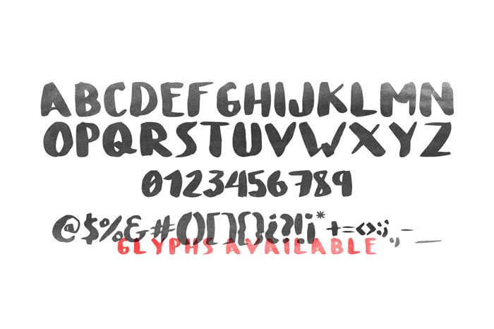 Palapa Font PNG with transparent background - Preview 1