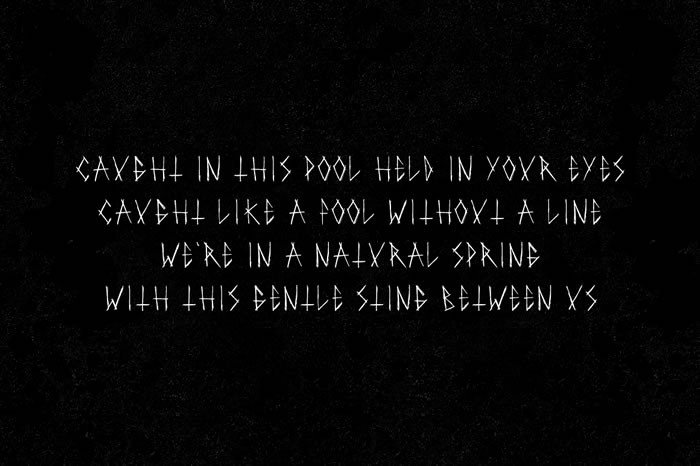Saints Font PNG with transparent background - Preview 3