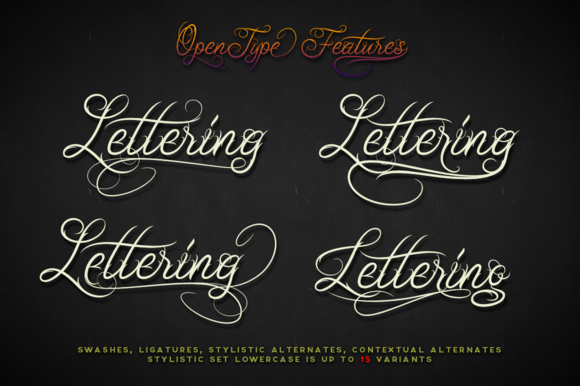 Ababil Script Full Font - Preview 1