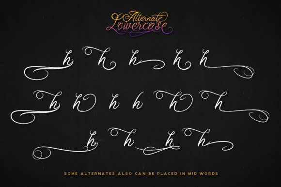 Ababil Script Full Font - Preview 3
