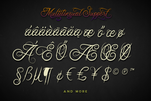 Ababil Script Full Font - Preview 4