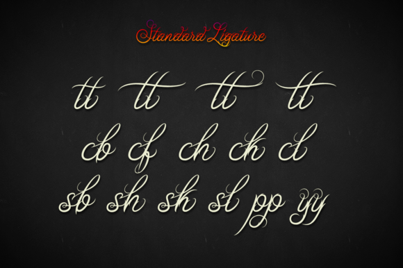 Ababil Script Font - Preview 2